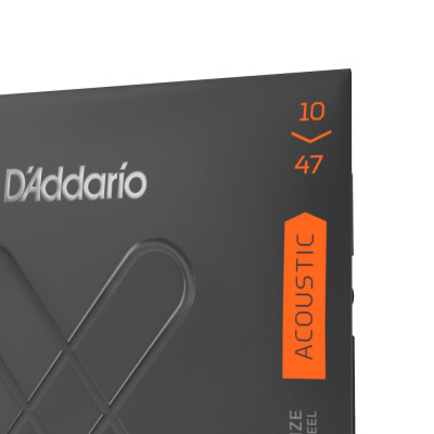 Струни для гітари D&#039;Addario XT 80/20 Bronze Extra Light (10-47) (XTABR1047)