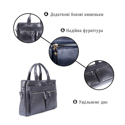 Сумка Shvigel Синя (00976)