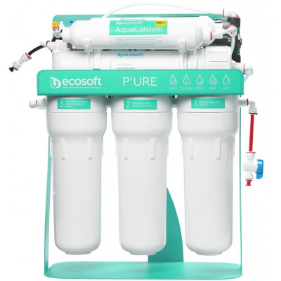 Система фільтрації води Ecosoft P&#039;&#039;URE AquaCalcium Mint з помпою (MO675PSMACECO)