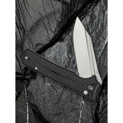 Ніж Civivi Neurohaptic, Bead Blast, чорний G10 (C23080-2)