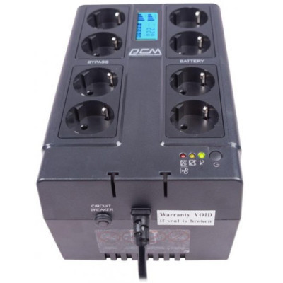 Пристрій безперебійного живлення Powercom CUB-850N LCD