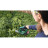 Кущоріз Bosch AdvancedShear 18В-10, 10/20см, крок різу 8мм (без АКБ та ЗП) (0.600.857.001)