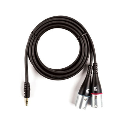 Інсертний кабель D&#039;Addario Custom Series 1/8&quot; to Dual XLR Audio Cable (1.8m) (PW-MPXLR-06)