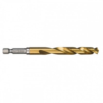 Свердло Milwaukee по металу RedHEX HSS-G TiN, 9,5 мм (48894722)