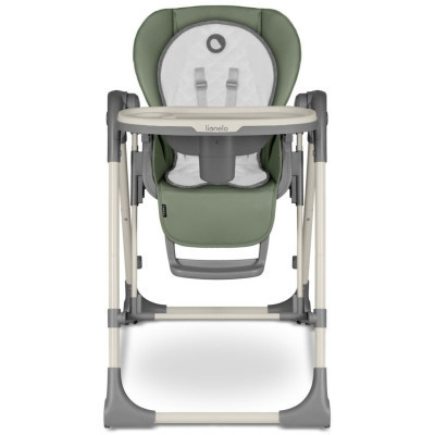 Стілець для годування Lionelo 2 в 1 Laurice Green Olive з функцією гойдалки (LO-LAURICE GREEN OLIVE)