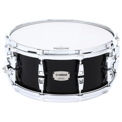 Малий барабан Yamaha Absolute Hybrid Maple Snare 14&quot; (Solid Black) (AMS1460 SOB)