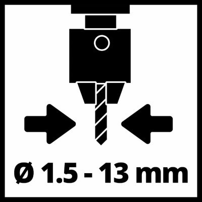 Свердлильний верстат Einhell TC-BD 450, 450Вт, 600-2650об/хв, патрон 1.5-13мм (4520592)