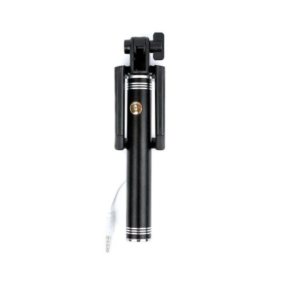 Монопод для селфі Grand-X Metallic Jack 3,5 U-крепление 170-750мм Black (MPGJMBLK)