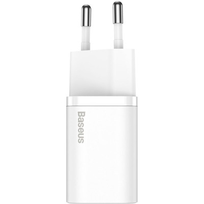 Зарядний пристрій Baseus Super Si Quick Charger 1C White (CCSP020102)
