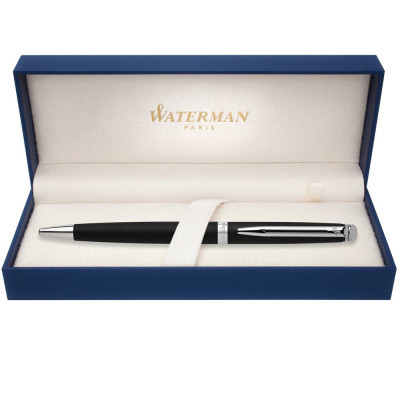 Ручка кулькова Waterman HEMISPHERE Mаtte Black CT BP (22 001)