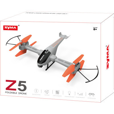 Радіокерована іграшка Syma Квадрокоптер Z5 з 2.4 ГГц керуванням та складною конструкцією 33 см (Z5)