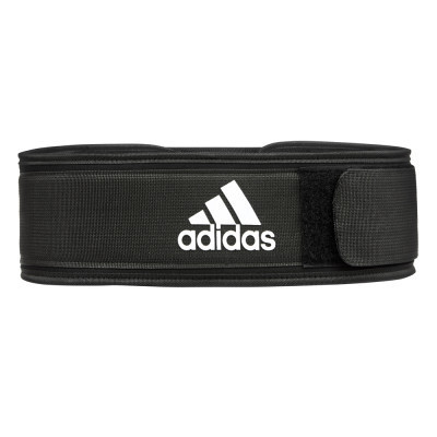 Атлетичний пояс Adidas Essential Weightlifting Belt ADGB-12256 XL 94 - 120 см Чорний (885652016339)