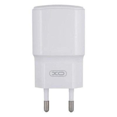 Зарядний пристрій XO L73 2.4A/1USB + cable lightning White (XO-L73i-WH)
