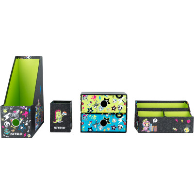 Настільний набір Kite tokidoki, 4 предмети, картон (TK22-357)