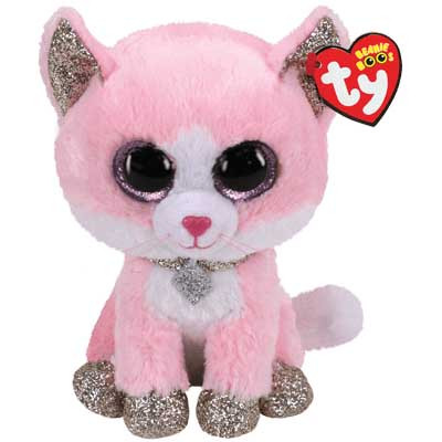 М&#039;яка іграшка Ty Beanie Boo&#039;s Кіт Fiona 25 см (36489)