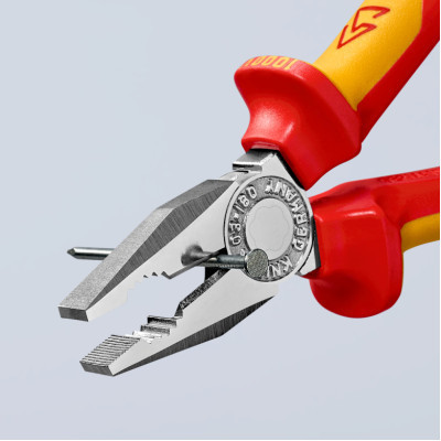 Плоскогубці KNIPEX комбіновані діелектричні VDE (03 06 160)