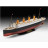Збірна модель Revell Корабель Титанік рівень 2 масштаб 1:600 (RVL-05498)