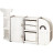 Дитячий стелаж Mealux Swimo White (KD-E017 White)