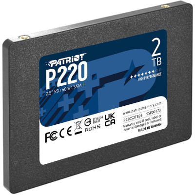 Накопичувач SSD 2.5&quot; 2TB P220 Patriot (P220S2TB25)