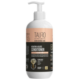 Кондиціонер для тварин Tauro Pro Line Ultra Natural Care Keratin &amp; Gloss 400 мл (TPL63609)