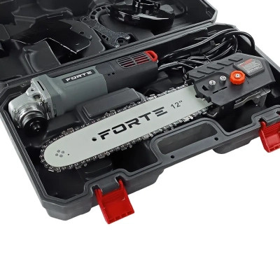 Ланцюгова пила Forte AGCS1001 2в1 пила/шліфмашина, 1000Вт, 125мм, 12&quot; (108227)
