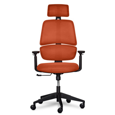 Офісне крісло Mealux Leo Air Orange (Y-543 KBY)