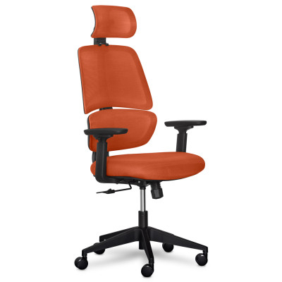 Офісне крісло Mealux Leo Air Orange (Y-543 KBY)