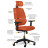 Офісне крісло Mealux Leo Air Orange (Y-543 KBY)