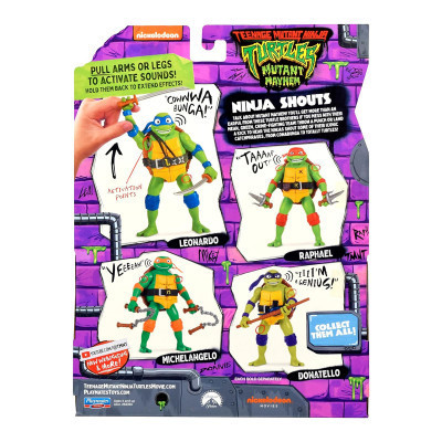Фігурка TMNT Мovie III – Рафаель (звук) (83354)