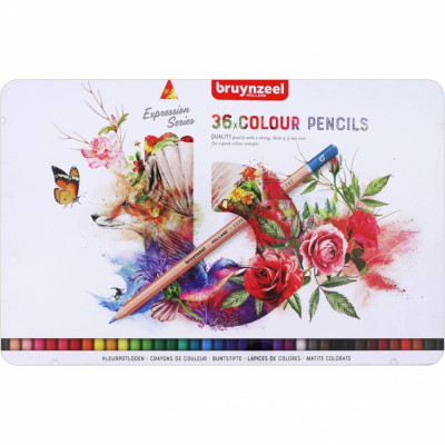 Олівці кольорові Bruynzeel EXPRESSION 36 кольорів (8712079424947)