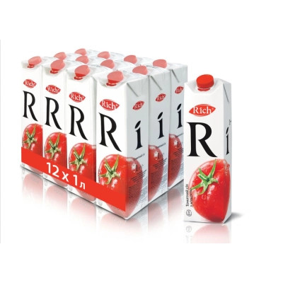 Сік Rich Томатний з м&#039;якоттю 1 л (4820039352712)