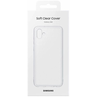 Чохол до мобільного телефона Samsung Samsung A04 Soft Clear Cover Transparency (EF-QA045TTEGRU)