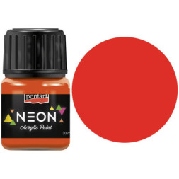 Акрилові фарби Pentart Neon, Оранжева, 30 мл (5997412761313)
