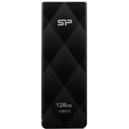 USB флеш накопичувач Silicon Power 128GB Blaze B20 Black USB 3.0 (SP128GBUF3B20V1K)