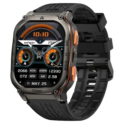 Смарт-годинник KOSPET Tank M3 ULTRA BLACK (6974958250708)