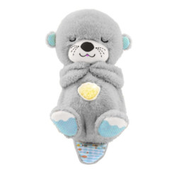 Нічник Bambi М'яка іграшка-нічник Дихаюча видра Grey (2284-25 grey)