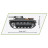Конструктор Cobi Друга Світова Війна Танк Panzer II, 250 деталей (COBI-2718)