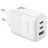 Зарядний пристрій XO L139 83W 2xUSB-C PD65W + USB-A QC18W White (L139_White)