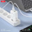 Зарядний пристрій XO L139 83W 2xUSB-C PD65W + USB-A QC18W White (L139_White)