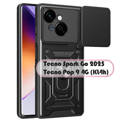 Чохол до мобільного телефона BeCover Tecno Spark Go 2025/ Pop 9 4G Black (713680)