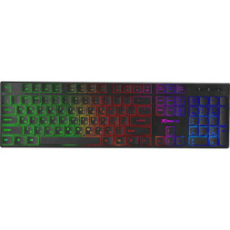 Клавіатура Xtrike ME KB-511 LED USB UA Black (KB-511UA)