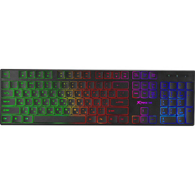 Клавіатура Xtrike ME KB-511 LED USB UA Black (KB-511UA)