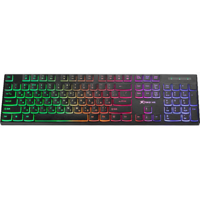 Клавіатура Xtrike ME KB-511 LED USB UA Black (KB-511UA)