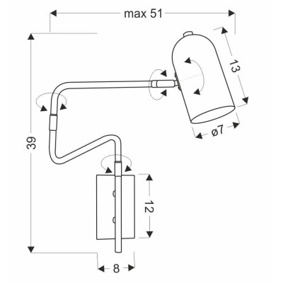 Бра Candellux 21-75468 HOSTI (21-75468)