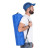 Туристичний килимок Naturehike NH18Q010-D 25 мм Blue (6927595784457)