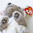 М&#039;яка іграшка Ty Beanie bellies Сірий пес WILFRED 20 см (40596)