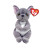 М&#039;яка іграшка Ty Beanie bellies Сірий пес WILFRED 20 см (40596)