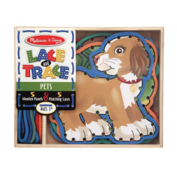 Розвиваюча іграшка Melissa&amp;Doug Дерев'яна шнурівка Домашні тварини (MD13782)