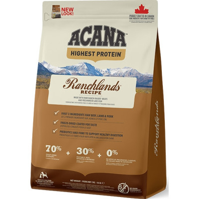Сухий корм для собак ACANA Ranchlands 2 кг (0064992543204)