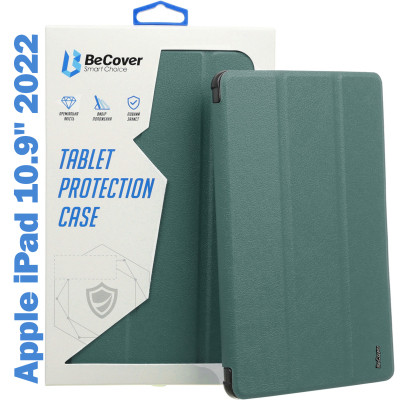 Чохол до планшета BeCover Magnetic 360 Rotating mount Apple Pencil Apple iPad 10.9&quot; 2022 Dark Green (708503)